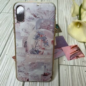 Soft Pink iPhone xs Case